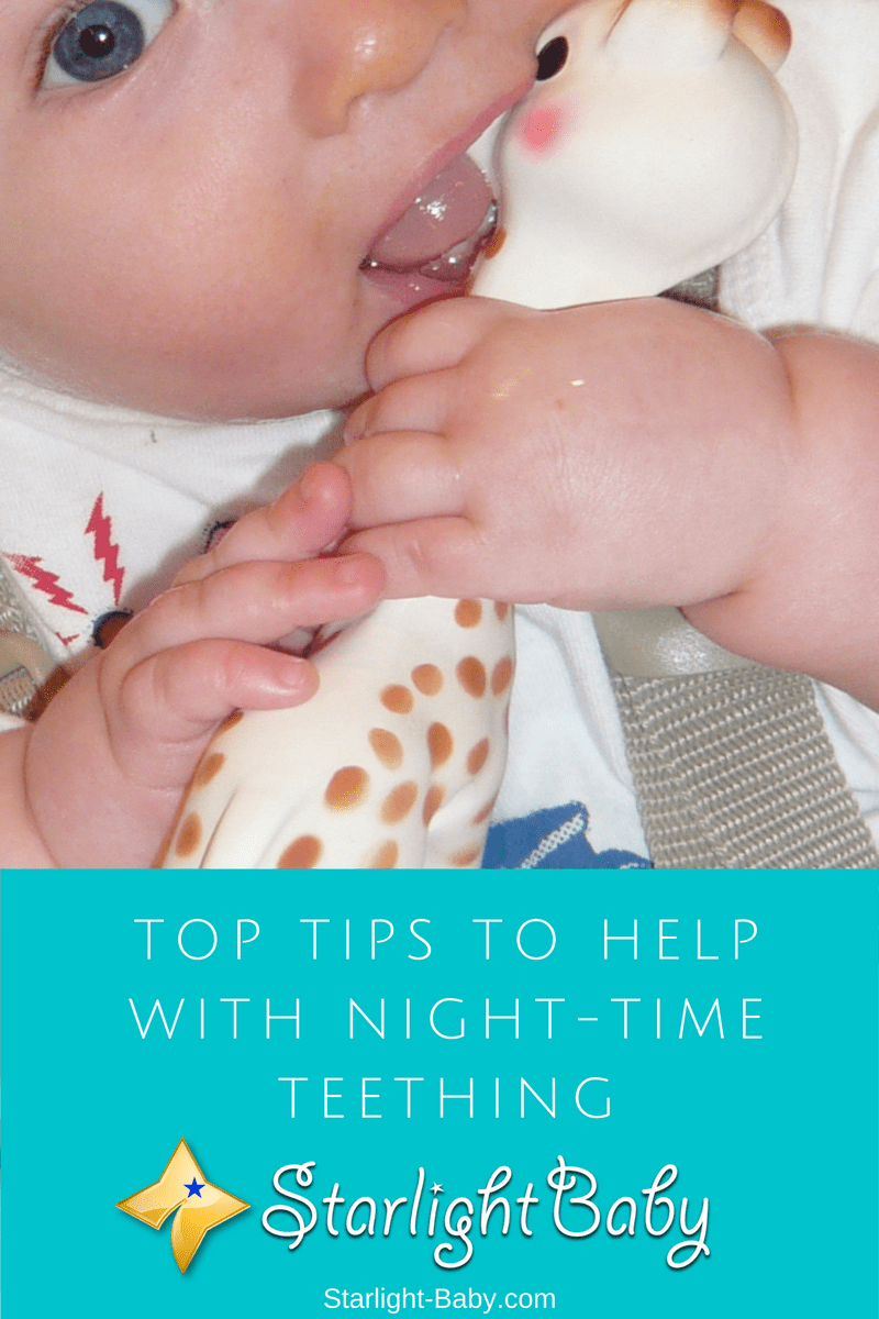 Top Tips To Help With Night-Time Teething