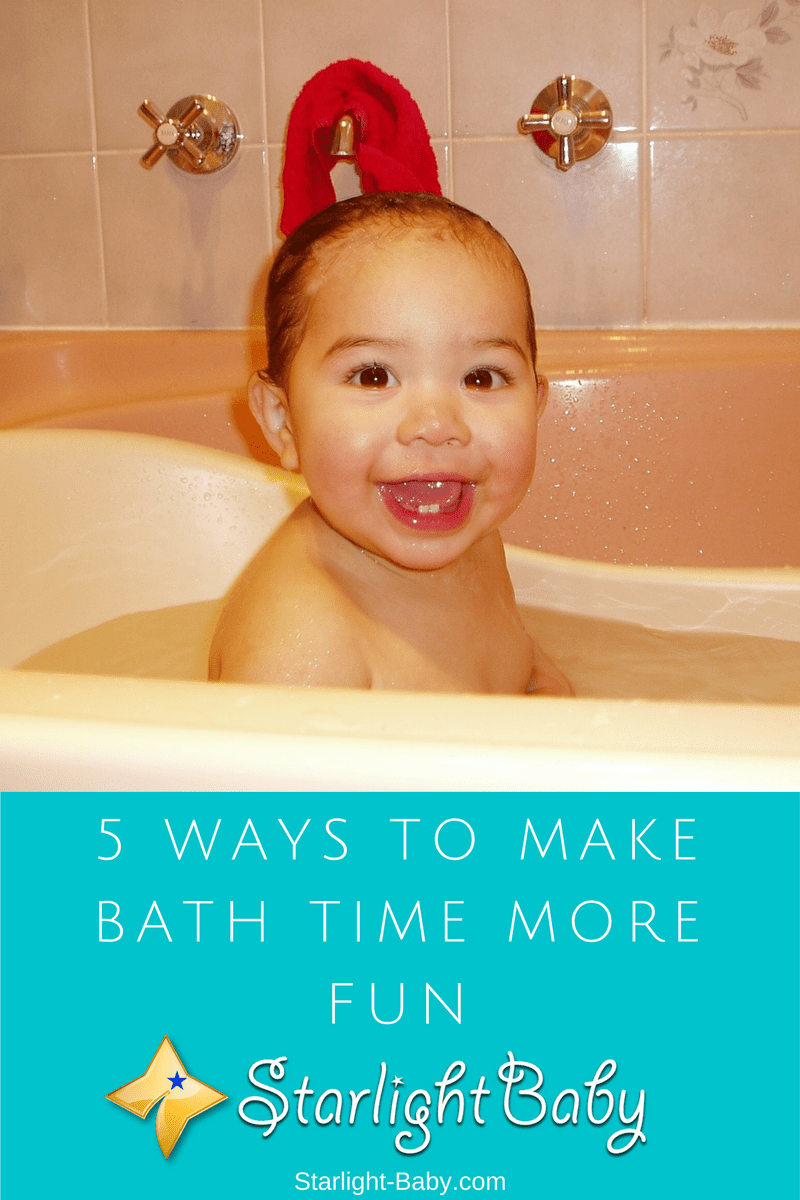 5 Ways To Make Bath Time More Fun