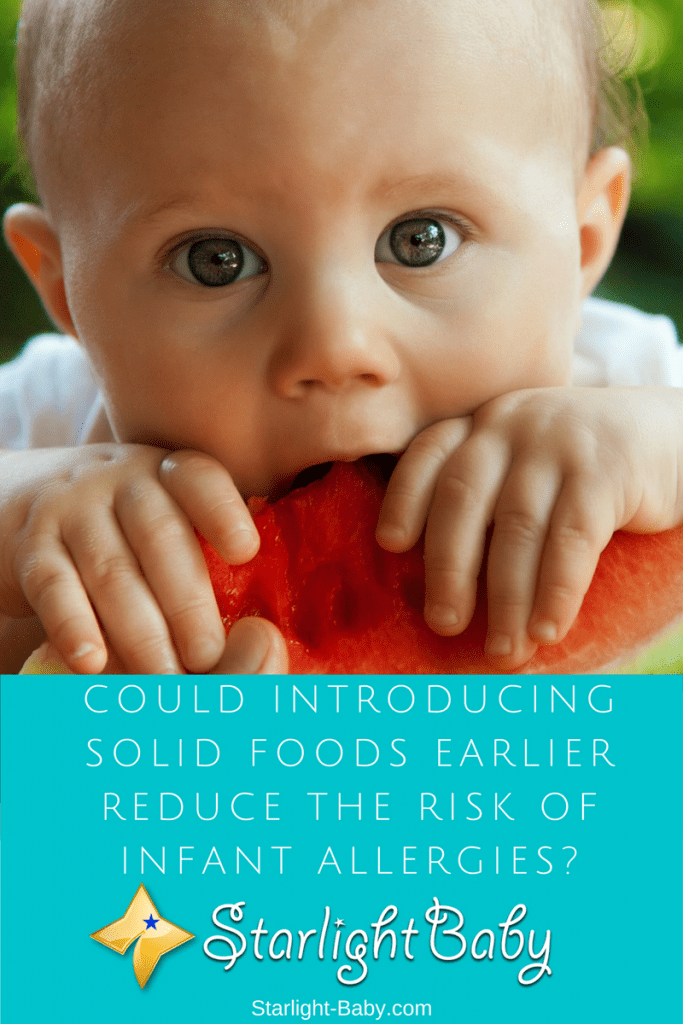 Could Introducing Solid Foods Earlier Reduce The Risk of Infant Allergies?