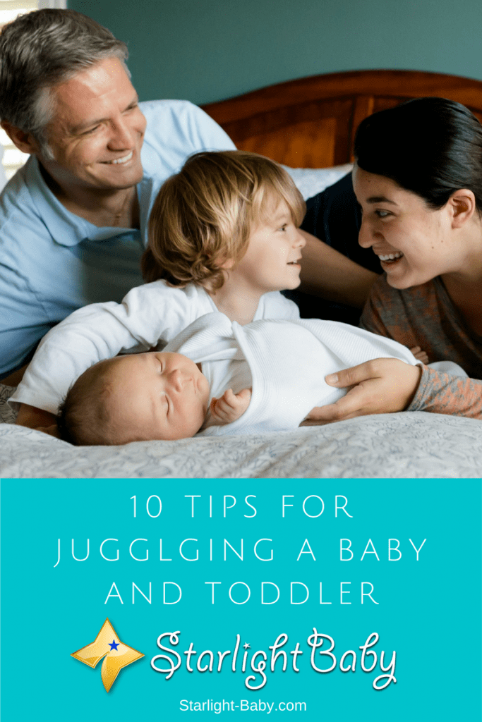 10 Tips For Juggling A Baby And Toddler
