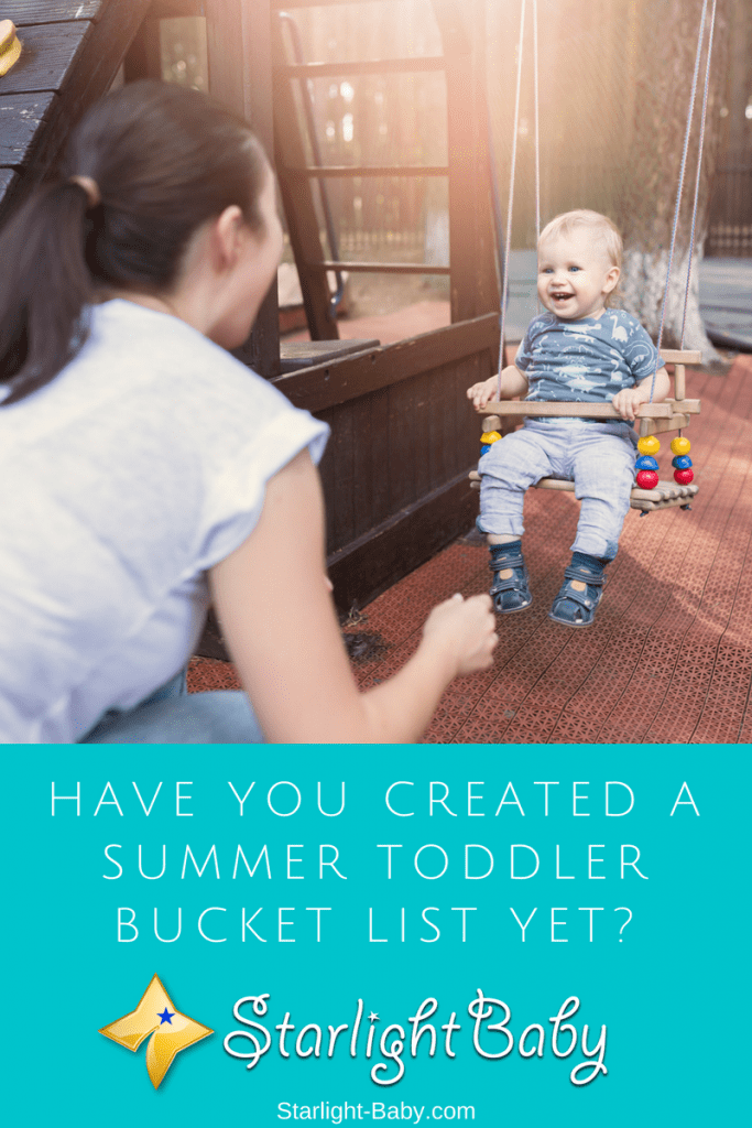 Have You Created A Summer Toddler Bucket List Yet?