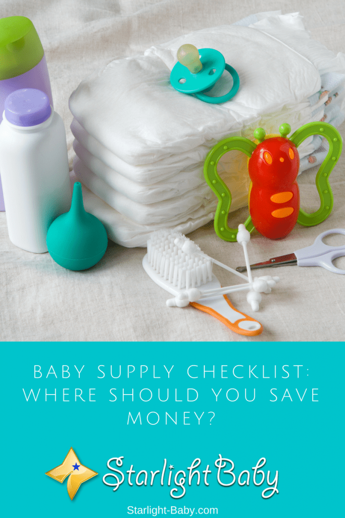 Baby Supply Checklist: Where Should You Save Money?