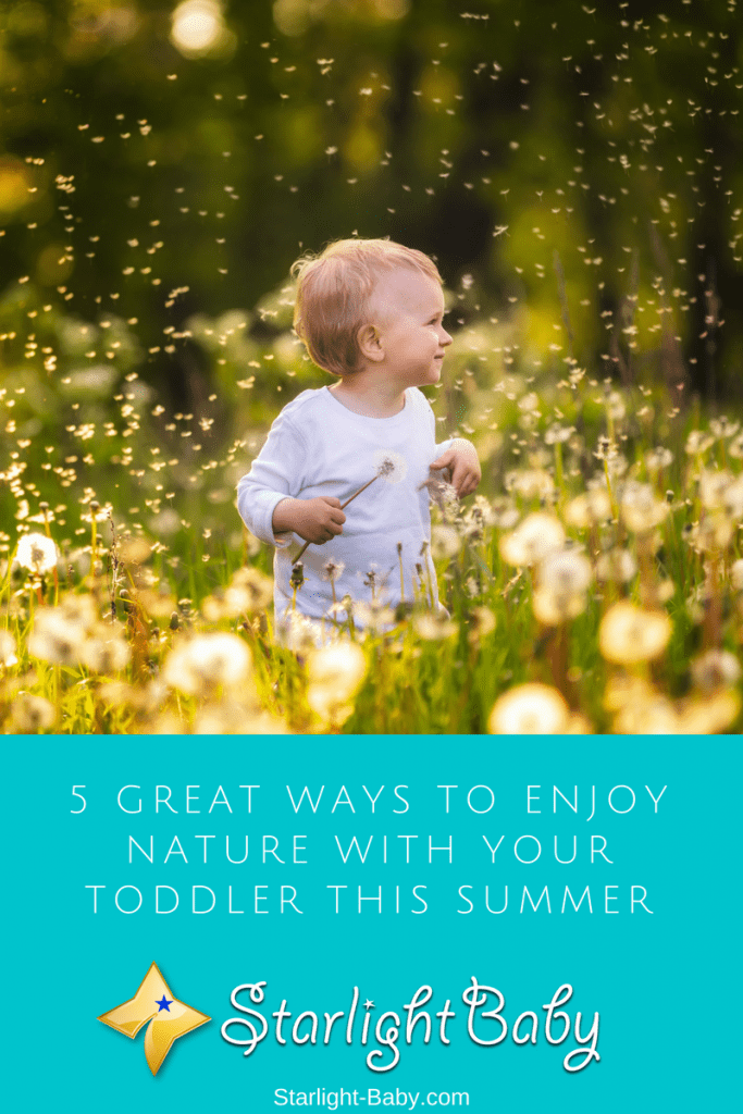5 Great Ways To Enjoy Nature With Your Toddler This Summer