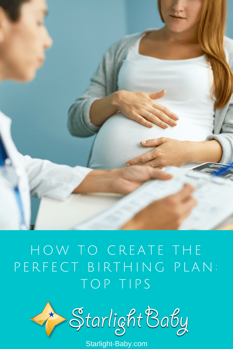How To Create The Perfect Birthing Plan - Top Tips