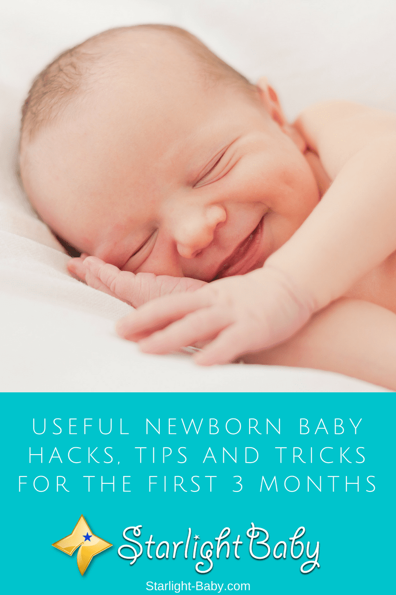 Useful Newborn Baby Hacks, Tips And Tricks For The First 3 Months