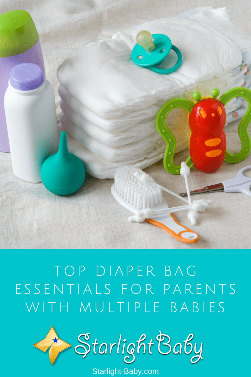 Top Diaper Bag Essentials For Parents With Multiple Babies