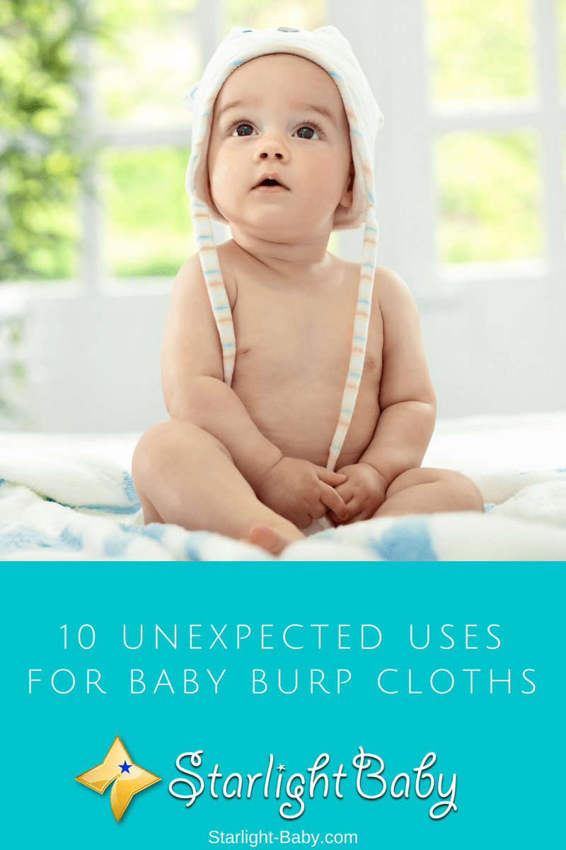 10 Unexpected Uses For Baby Burp Cloths