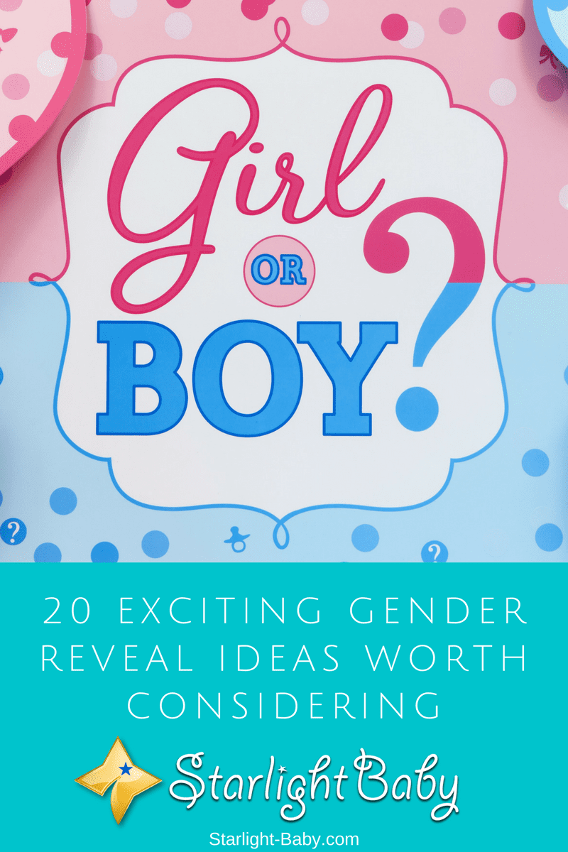 20 Exciting Gender Reveal Ideas Worth Considering