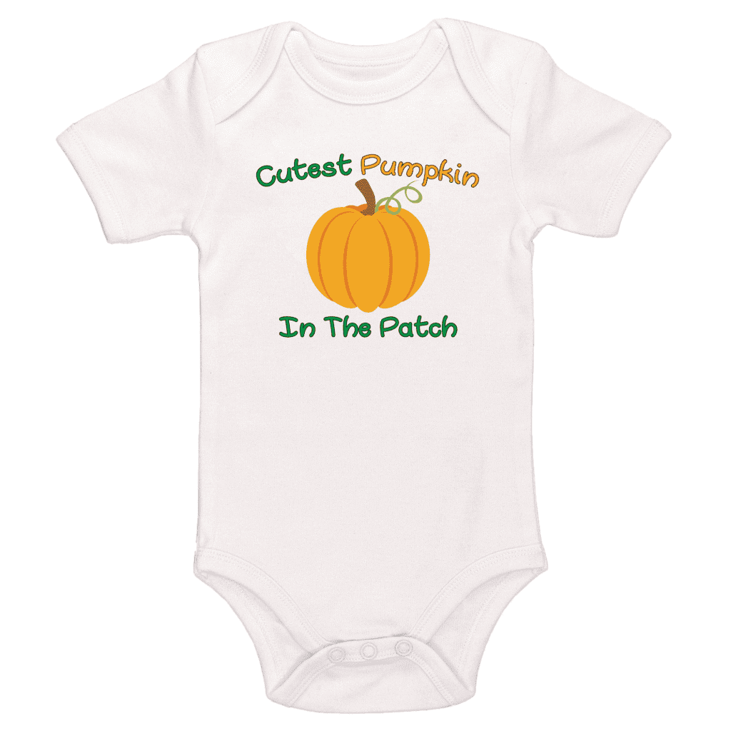 Cutest Pumpkin In The Patch Bodysuit By Kinacle