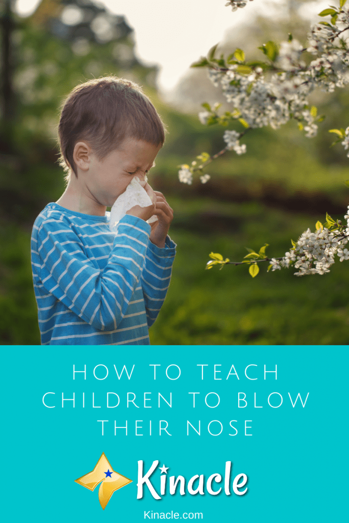 How To Teach Children To Blow Their Nose